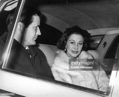 John Merivale with Vivien Leigh. 19th February 1965. News Photo - Getty Images