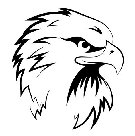 Eagle head Free Vector / 4Vector