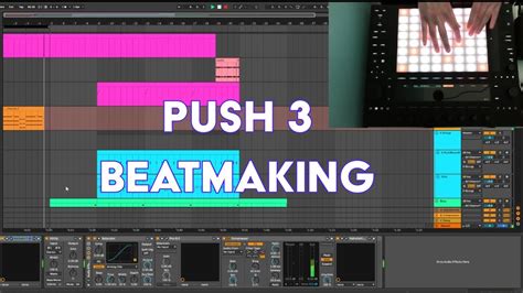 Making A Boom Bap Beat With Push In Ableton Live Full Process Youtube