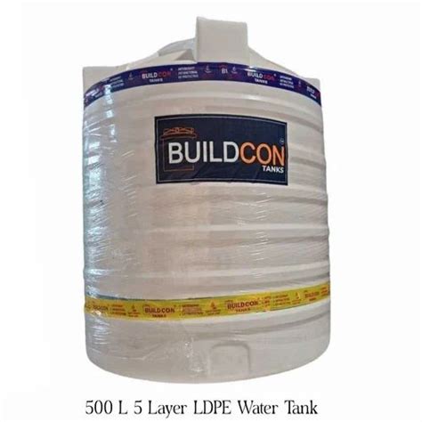 500L 5 Layer LDPE Water Tank At Rs 2600 Piece In Prayagraj ID