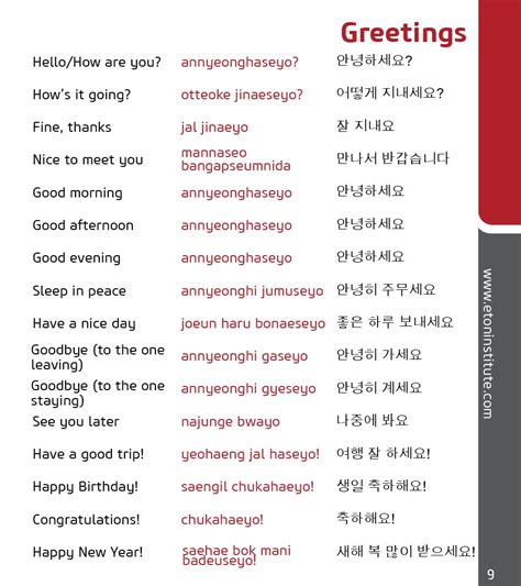 Learn How To Greet In The Korean Language Tip Use The Transliteration