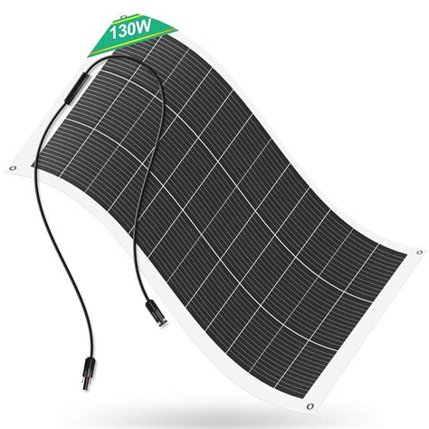 Eco Worthy Panneau Solaire Souple V W Panneau Solaire Flexible