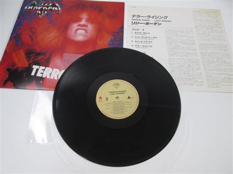 Lizzy Borden Terror Rising Alfa Ali 25003 Without Obi Japan Vinyl Ebay