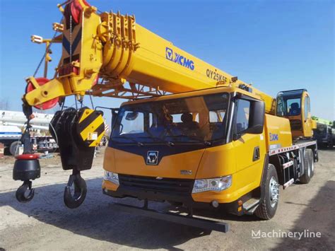 Xcmg Qy K F Ton Used Hydraulic Mounted Mobile Truck Crane On Sale