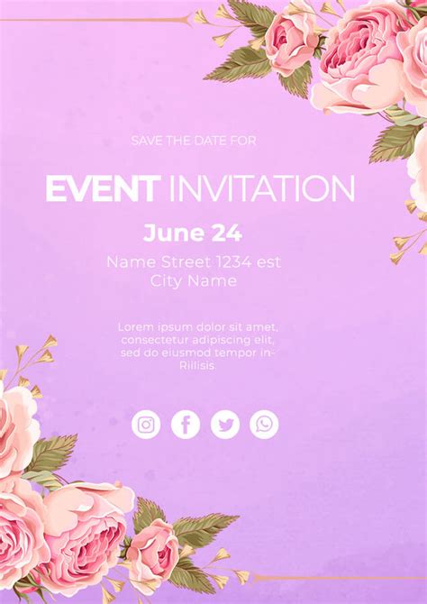 10+ Event Invitation Templates Example PSD Design | room surf.com