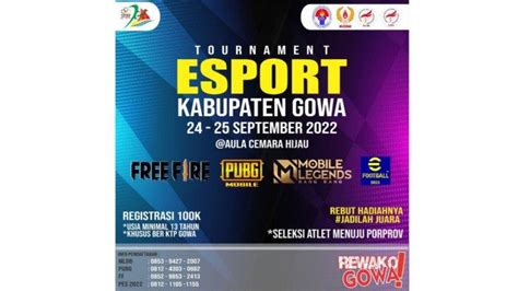 Turnamen Esport ESI Gowa Jadi Ajang Seleksi Atlet Untuk Laga Eksebisi