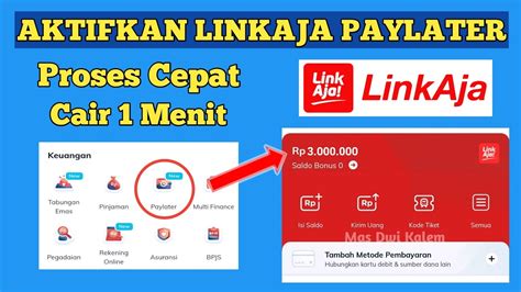 Cara Memunculkan Aktifkan LinkAja Paylater Terbaru 2023 Cara Pinjam