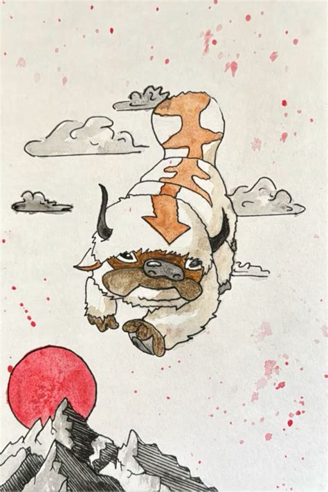 appa yipyip drawing avatar disegni simpatici basteln arte del ricamo