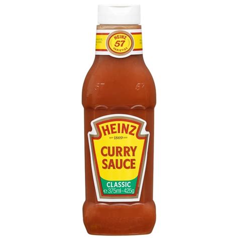 Heinz Curry Sauce 375ml £1 At Bandm