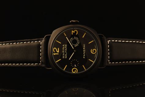 Hello Panerai: Replica Panerai Radiomir Marina Militare PVD Black