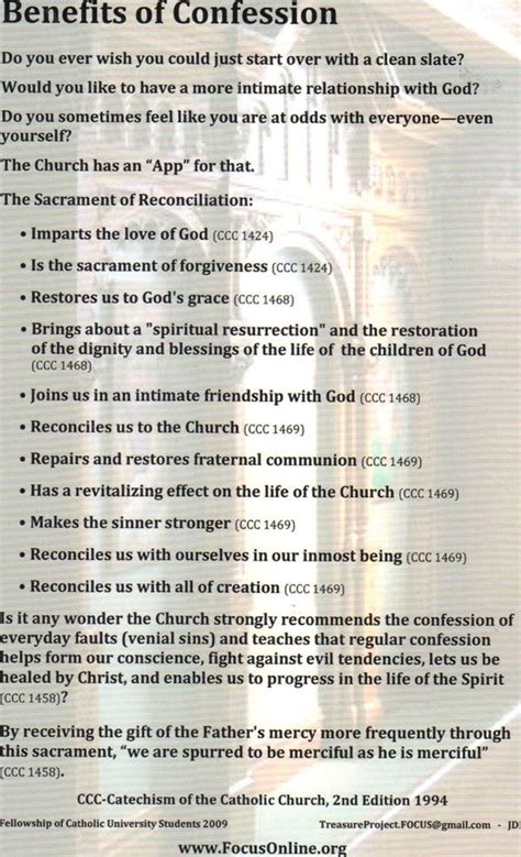 Catholic Confession Cheat Sheet Printable Free Printable Templates