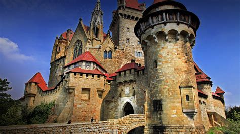 Burg Kreuzenstein Castle Near Leobendorf In Lower Austria Austria