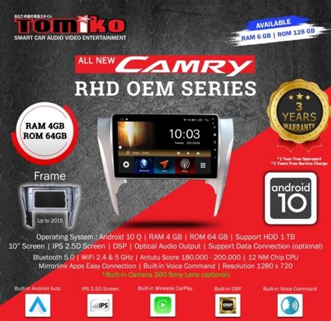 Jual Headunit Android Tomiko Ultimate D Series Oem Toyota New