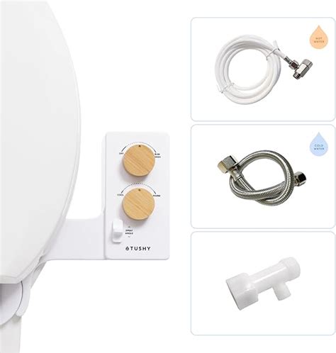 TUSHY 3 0 Spa Bidet Attachment Cool To Warm Water Temperature Control