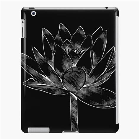 Coque Et Skin Adh Sive Ipad Avec L Uvre Fleur De Lotus Blanc Sur