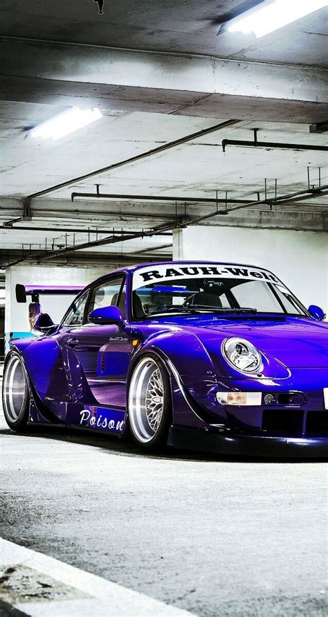 RWB Porsche 993 "Poison" painted in ultraviolet purple #otomocars ...