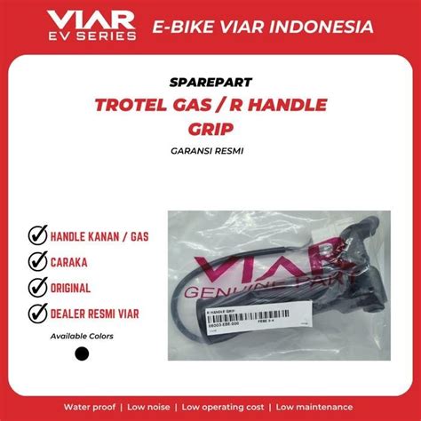 Jual Trotel Gas R Handle Grip Sepeda Listrik Viar Caraka Original