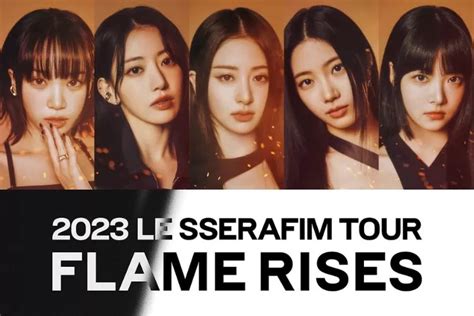 Siap Siap Terpesona LE SSERAFIM Tampil Elegan Dalam Teaser Tour FLAME