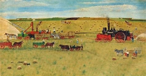 Threshing Painting at PaintingValley.com | Explore collection of Threshing Painting