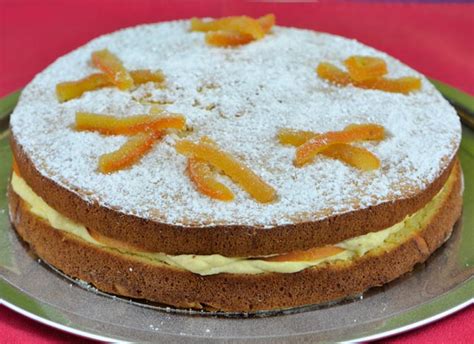 Recette de Gâteau à la crème dorange Dessert facile par cuisine