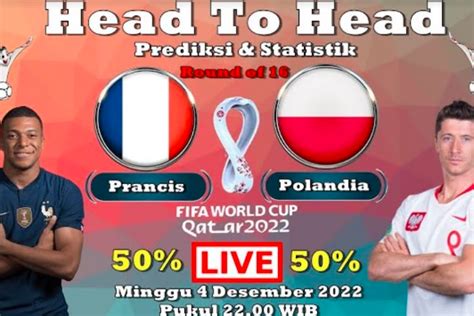 Prancis Vs Polandia Di Babak Besar Piala Dunia Qatar Head To