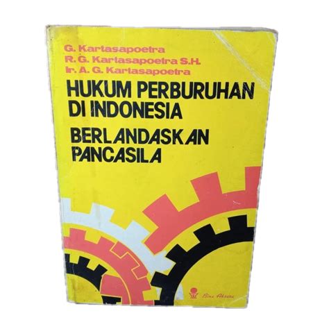 Jual Buku Hukum Perburuhan Di Indonesia Berlandaskan Pancasila Hal