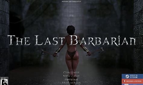 The Last Barbarian Version 0 9 38 Dev Build Viktor Black Porn Games Zone Best Sex Games
