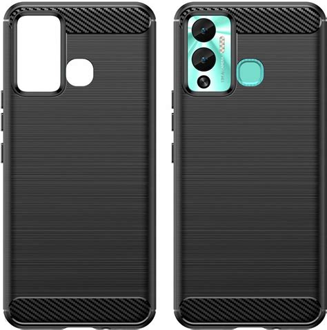 Hurtel Carbon Case Etui Obudowa Pokrowiec Do Infinix Hot Play Nfc