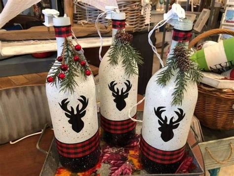 35 Fun Diy Christmas Wine Bottle Crafts Hubpages