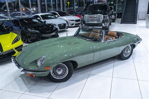 Used Jaguar Xke Series Ii Roadster L Willow Green Collector