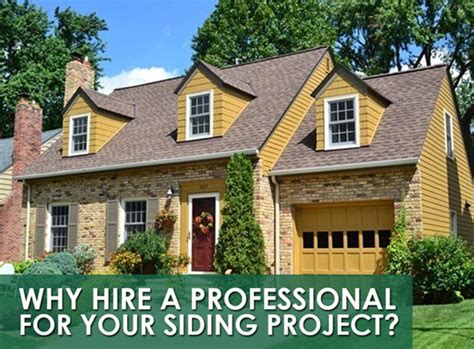 Why Hire A Professional For Your Siding Project