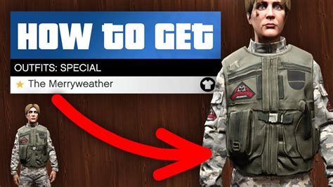 How To Unlock The Secret Merryweather Outfit In Gta Online Youtube