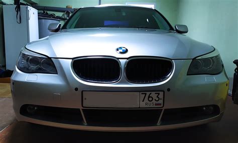 Рестайлинговые фары — BMW 5 series (E60), 2,5 л, 2004 года | стайлинг ...