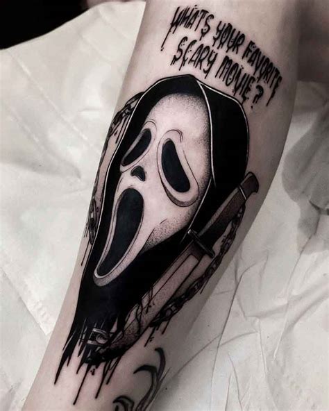 25 Coolest Scream Tattoo Tat To Bring Out The Spook In You