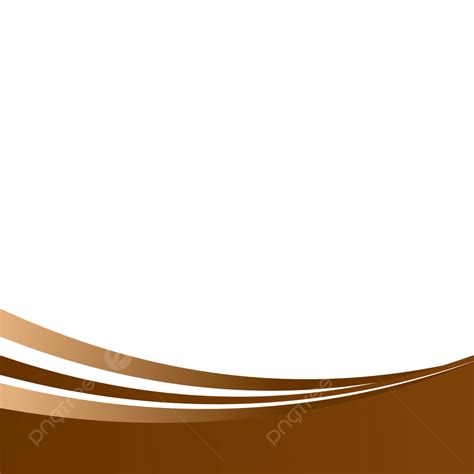 Brown Background Transparent With Curve Wave Abstract, Brown, Abstract, Wave PNG Transparent ...