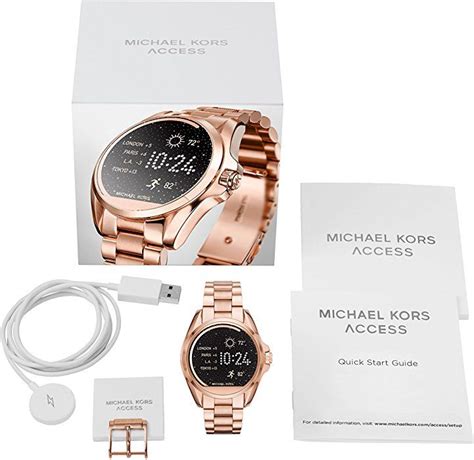 Amazon Michael Kors Access Womens Smartwatch Bradshaw Rose Gold