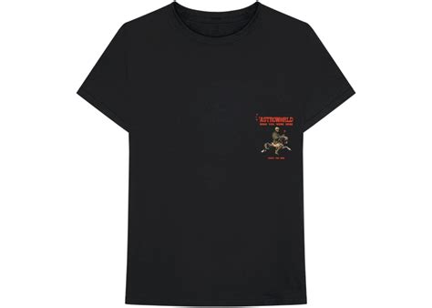 Travis Scott Season Pass T Shirt Black