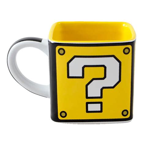 Caneca Quadrada Super Mario Geek10