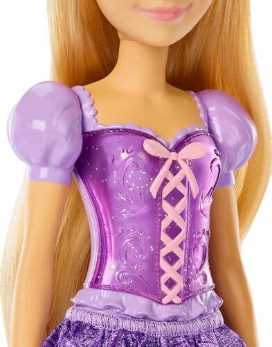 Disney Princess Rapunzel Fashion Doll Sparkling Look With Blonde Hair