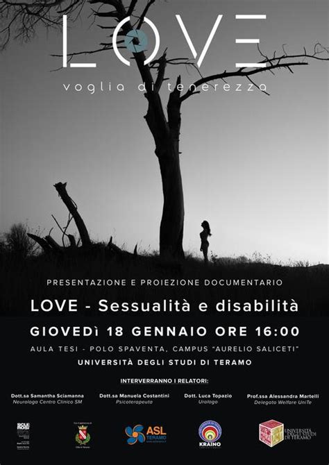 Unite Convegno Love Sessualit E Disabilit Presentazione E