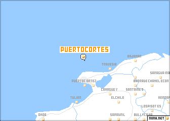 Puerto Cortes Honduras Map - Cities And Towns Map