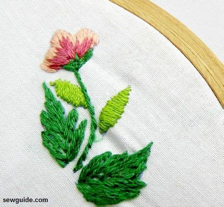 Modern Leaf Embroidery Designs - bmp-city