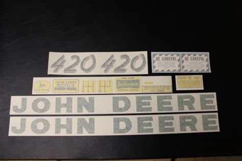 John Deere 420 The Decal Store