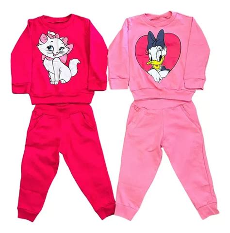 Kit Moletom Infantil Flanelado Conjuntos Menina Mercadolivre