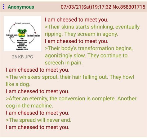 Anon Is Cheesed To Meet You R Greentext Greentext Stories Know