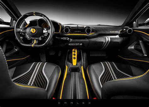 Ferrari Superfast Gains Custom Interior Courtesy Of Carlex Design