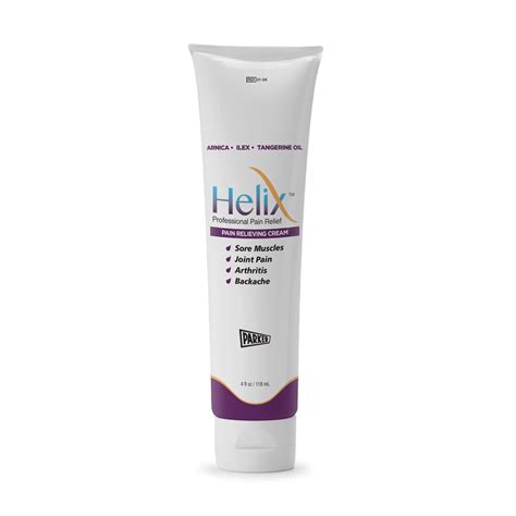 Helix Professional Pain Relief Cream Ounce Flip Top Walmart