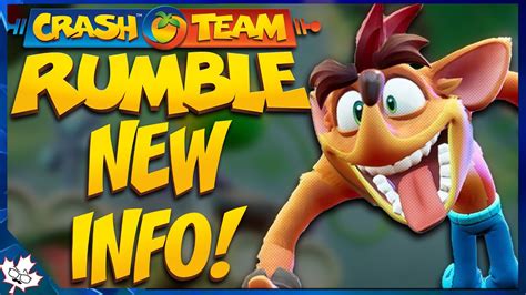 New Interview Reveals New Info Crash Team Rumble Youtube