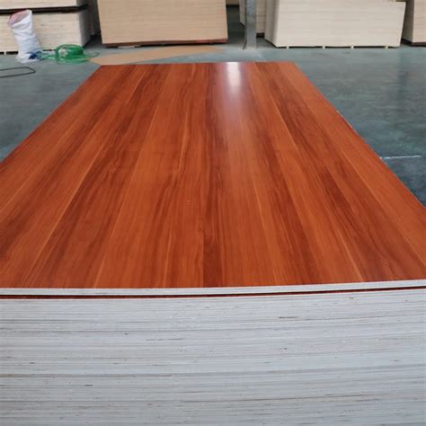 Mm Mm Two Sides White Melamine Laminated Plywood Board Melamine Film