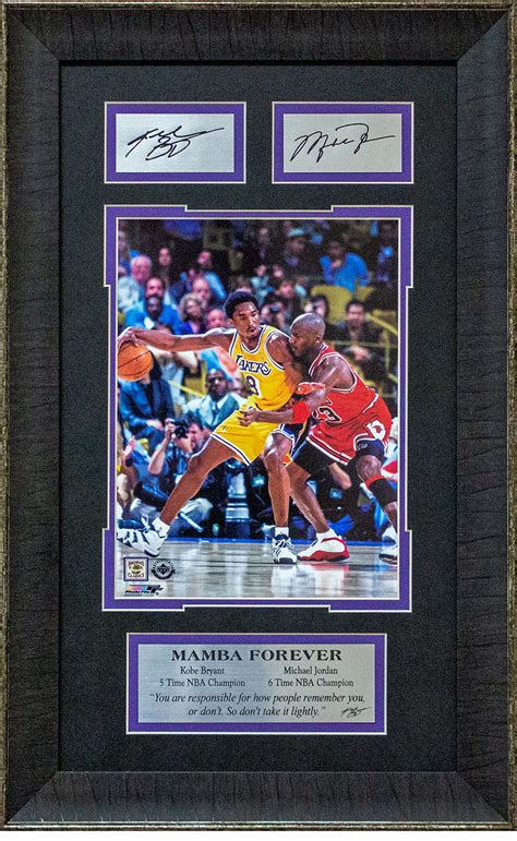 Mamba Forever A Tribute To The Late Kobe Bryant Framed Collage